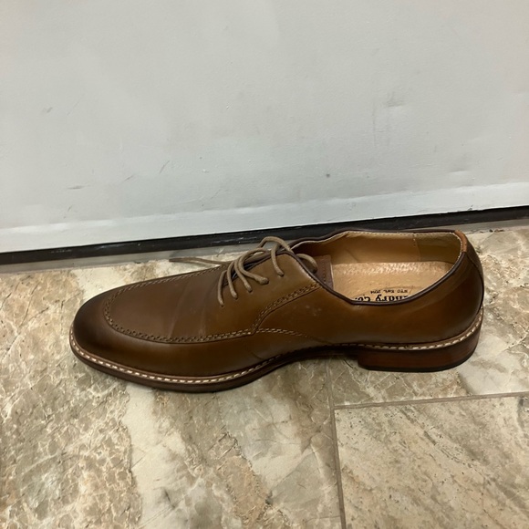 Vintage Foundry Co. Men's Cole brown leather apron-toe lace-up oxford shoes - Picture 6 of 7